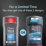 Dove Men+Care Antiperspirant Deodorant Stick Clean Comfort 4 Count 72-Hour Sweat & Odor Protection Antiperspirant for Men With 1/4 Moisturizing Cream 2.7 oz - Image 3